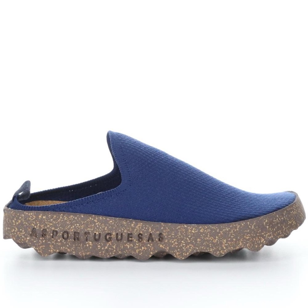 Asportuguesas Navy Clog, Slip on Shoes, New